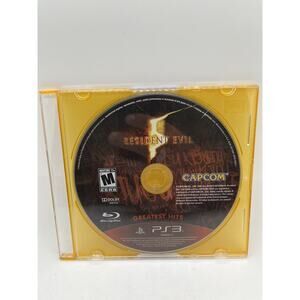 Resident Evil 5 PS3 Sony Playstation 3 Disc Only Tested Working